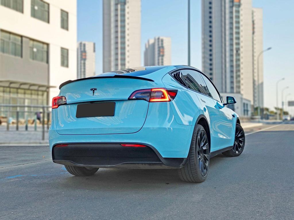 Tesla Model Y Front Lip Bumper & Rear Spoiler Kit