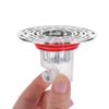 Self-Closing Floor Drain Core Large Filter Screen Odor Prevention Shower Drain Filter Sealing Cover Bathroom Sewer Device Shower