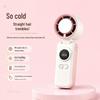 2026 Portable High-Speed Cooling Handheld Fan with Outdoor Turbine & Ice Pack