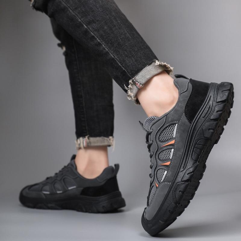 Men's Spring and Autumn Hiking Sports Shoes Casual Non-slip Outdoor Travel Shoes