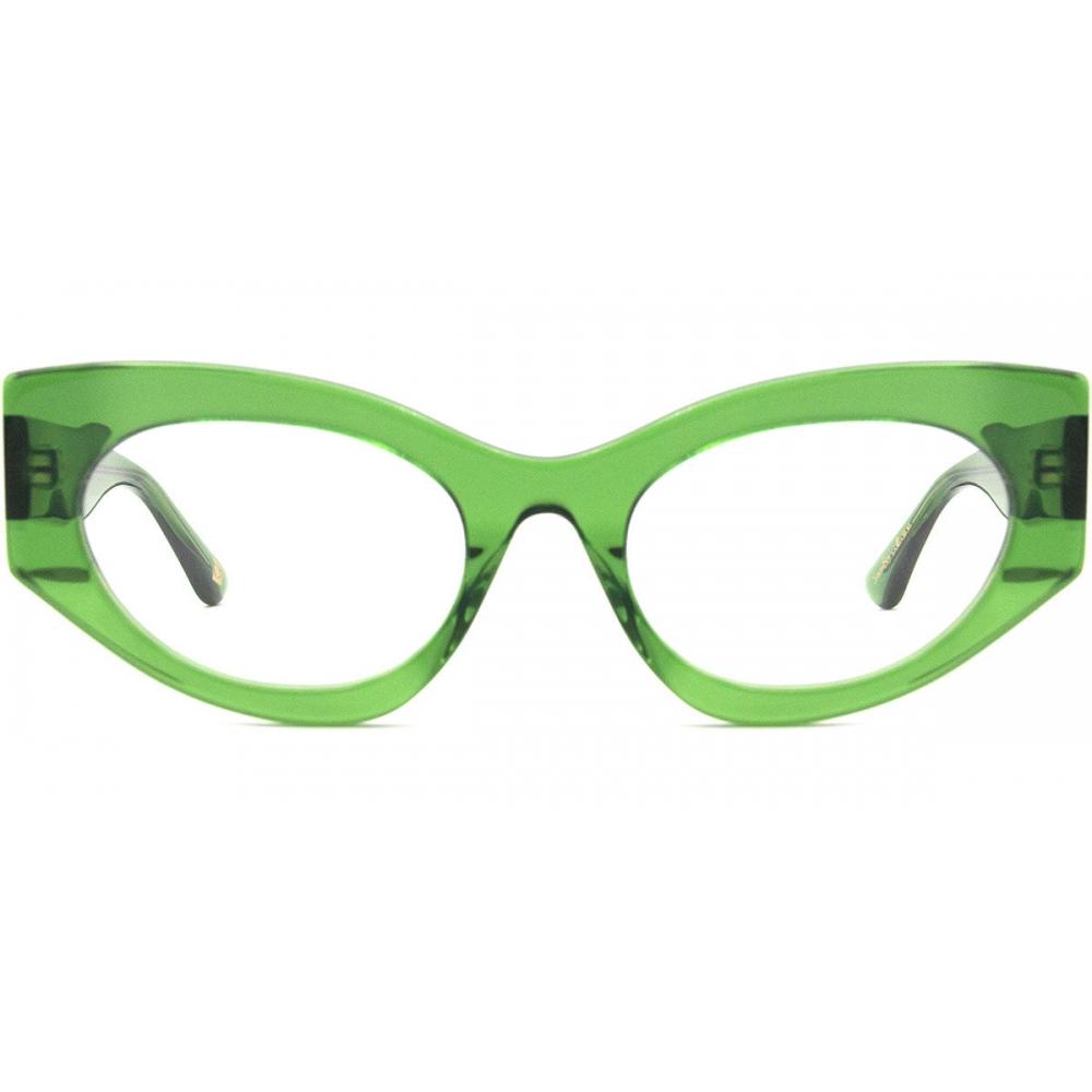 

Smartbuy Collection Full Rim Cat Eye Transparent Green Unisex Fashion Eyeglasses Transparent Green/00-00-00