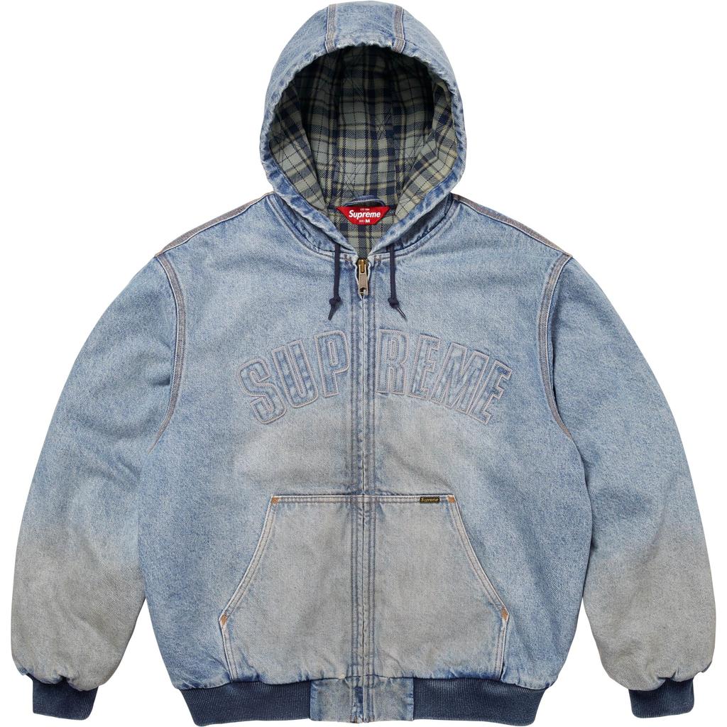 Supreme FW25 TÝDEN1 Reflexní Arc Hooded Pracovní Bunda Unisex SUP-FW25-007