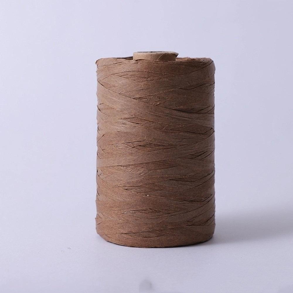Multicolour Raffia Straw Yarn DIY Packaging Tape New Gift Wrapping Rope  Knitting