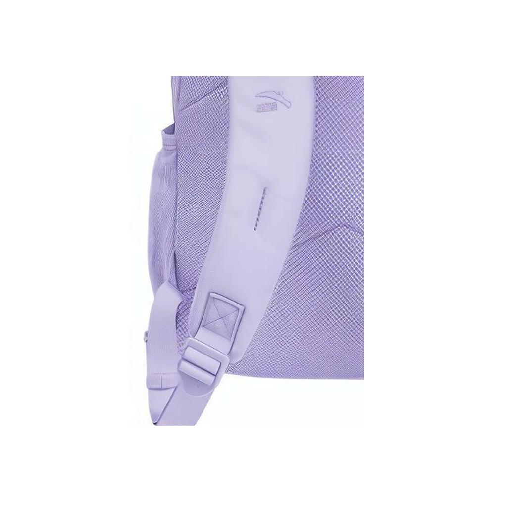 New Anta Life Collection Fabric Backpack Regular Unisex Fresh Purple 192348151-3