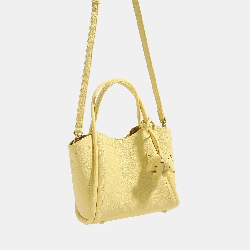 Fresh Sweet and Simple Vegetable Basket Women's Bag Season Commuting Hand-held Small Handbag Crossbody Bucket Bag