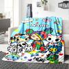 Custom Name Tokidoki Theme Printed Blanket - Perfect for Couch, Bed, Travel & Outdoor Use | Machine Washable, Cozy & Durable.