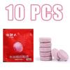 50pcs Super Concentrated Heavy Duty Foam Cleaning Tablets  Powerful Streak-Free Formula for Car Windshields Windows and Glass