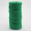 4mm Colored Cotton Rope Diy Hand-woven Tapestry Decoration Material Rope Tag Rope Colored Cotton Rope 100m