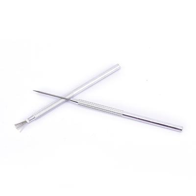 1 ks Nástroj na hlínu s drátěnou texturou a jehlou, štětec na texturu keramiky