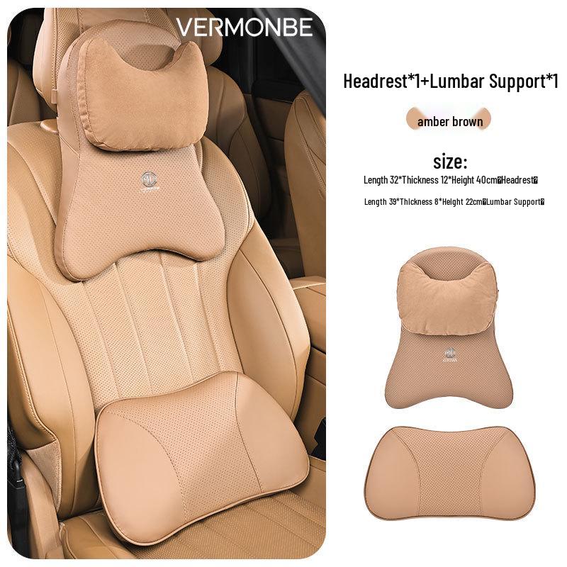 MG Car Seat and Neck Pillow: Compatible with MG4, MG5, MG6, MG7, MG4X, and MG ES5 models. Lumbar and neck support cushion.
