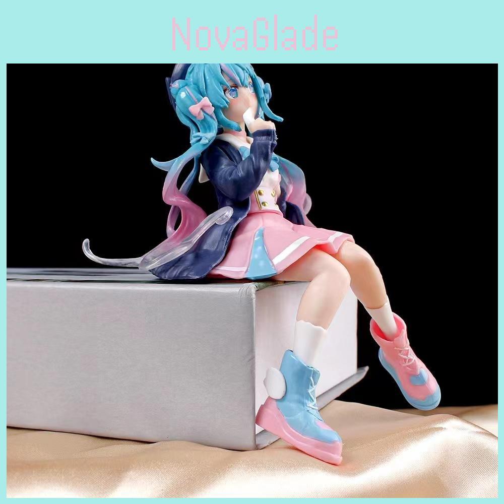 Hatsune Miku Pvc Figure Model 14.5cm Cute Anime Character Decoration Gift