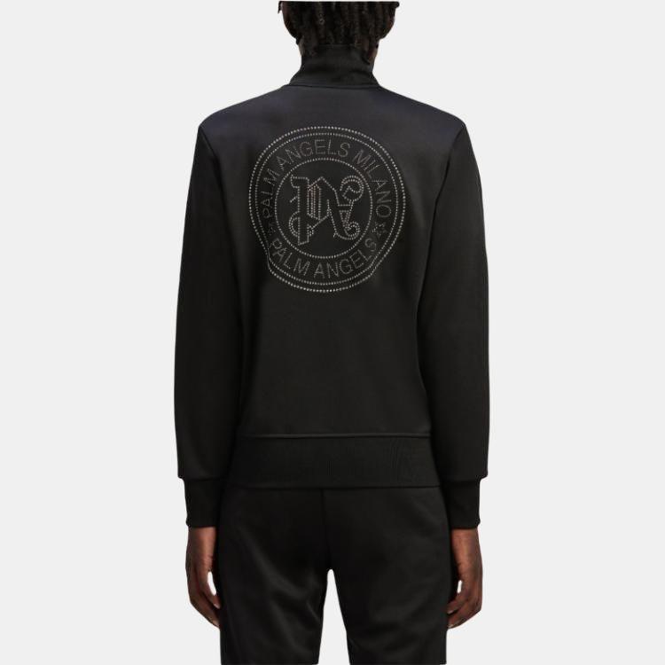 Palm Angels Milano studded track jacket PMBD059R24FAB0011010