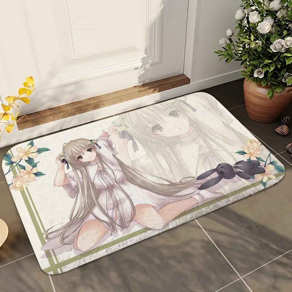 1pc Yosuga No Sora Bathroom Absorbent Mats Anti-Slip Mats Home Decor Supplies Carpets Home Kitchen Floor Mats