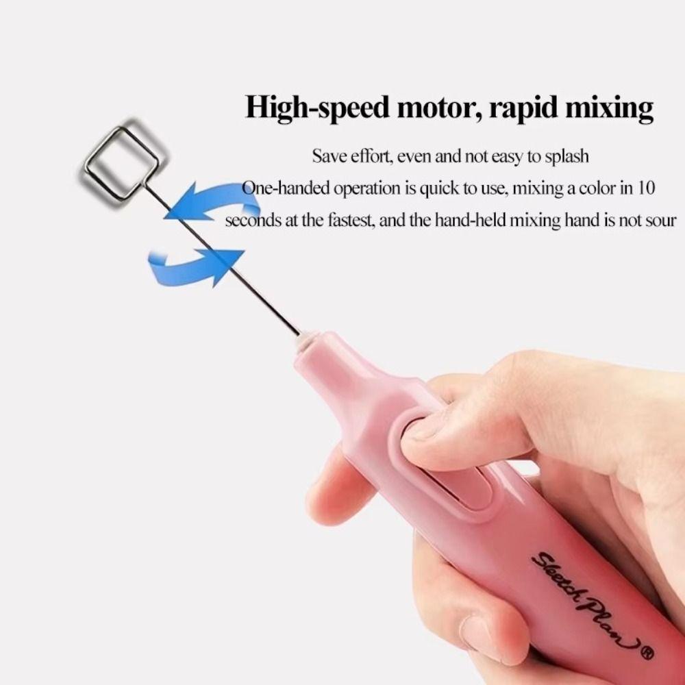 Fast Stir Paint Stirrer Candy Color Pigment Agitator Gouache Stirring Tool  Artist Use