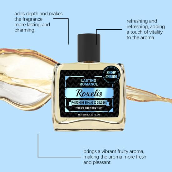 Yousheng Pheromone-infused Men Cologne 50ml Male Hypnosis 2.0 Fragrance Her Loss Scientifically Enhanced Fragrance