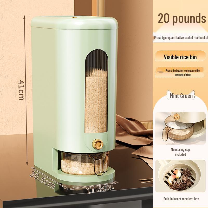 Insektensicherer Feuchtigkeitsbeständiger Aufbewahrungsbehälter für Reis & Mehl