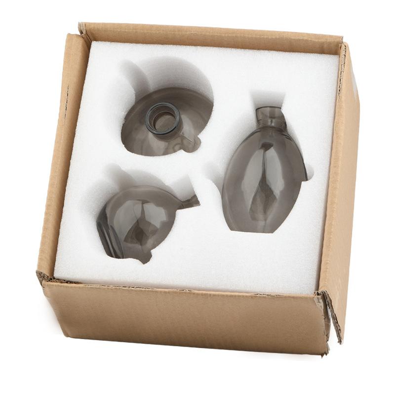 Classic Creative Vase Top Quality Glass Transparent Hydroponic Vase Living Room Flower Vase Home Decoration