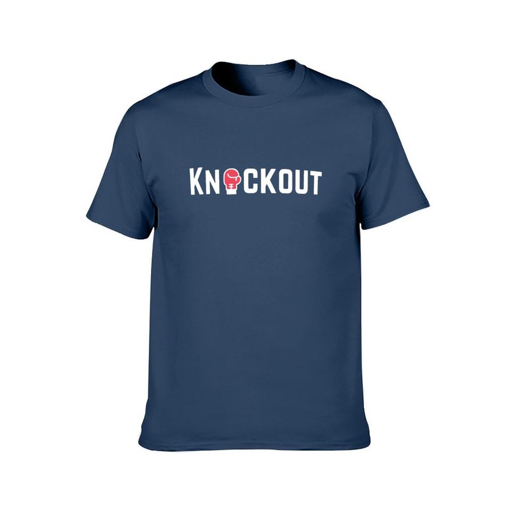 Knockout Boxing Women T-Shirt T Shirts with Prints T Shirts for Man Cotton Funny Man T Shirts for Men Casual T-Shirt