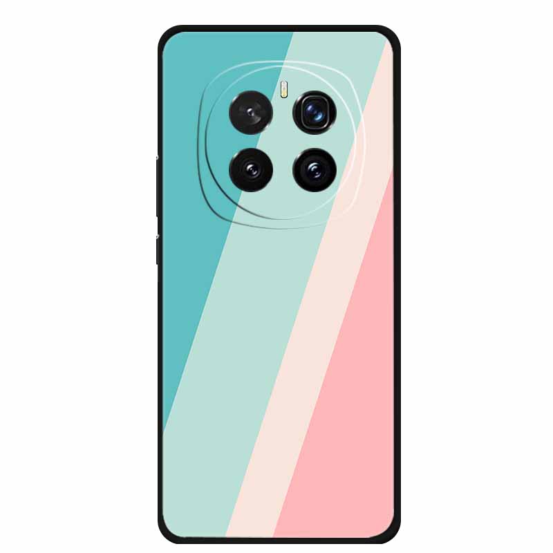 For Honor Magic 7 Case 7Pro Painted Cat Colorful Soft Edge Silicone Black Bumper For Honor Magic7 Pro Back Cover Magic7 5G Para