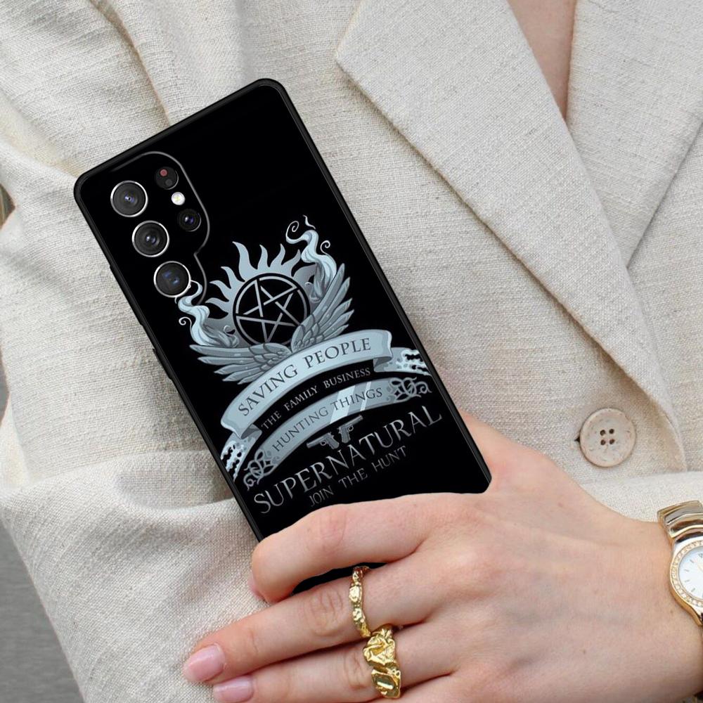 Supernatural Winchester Cell Phone Case for Samsung Galaxy S26 Ultra S25 S24 S23 S22 S21 S20 Note10 Cover