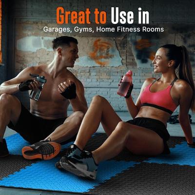 Thick Floor Puzzle Exercise Mats EVA Interlocking Foam Carpet for Gym Fitness Equipment Mats Durable Non-slip Carpet