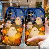Phone Case: 2D Flat, Suitable for Samsung Galaxy A34 A35 M05 M06 S20 S22 S21 FE Plus 5G Protective Case, Ghost Pumpkin Field, Perfect Christmas and Ha