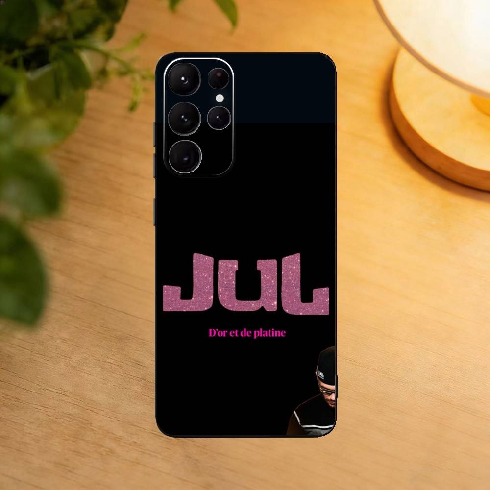 Rapper JuL C'est Pas Des Lol phone Case For Samsung S25,24,21,22,23,30,Ultra,20,Plus,Fe,Lite,Note Soft Black Cover
