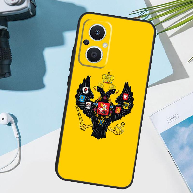 Russian Empire Coat of Arms Cover For OPPO Reno 13 F 10 11 12 14 Pro 11F 12F 14F 7 8 Lite OPPO Find X9 X8 X5 X6 Pro Case
