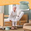 Chamber Pot 1.5L Bedside Spitting Pot With Handle For Outdoor Chamber Bucket For Men Youth Women Husband Daughter Son Wife Boys