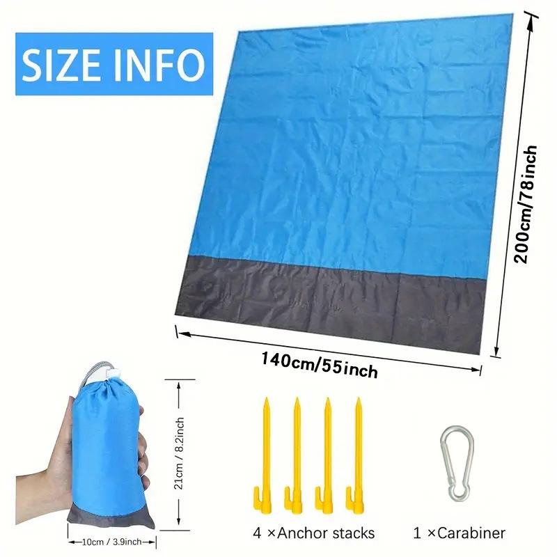 Seaside Portable Camping Canopy Tent Sunshade for Outdoor Beach and Fishing