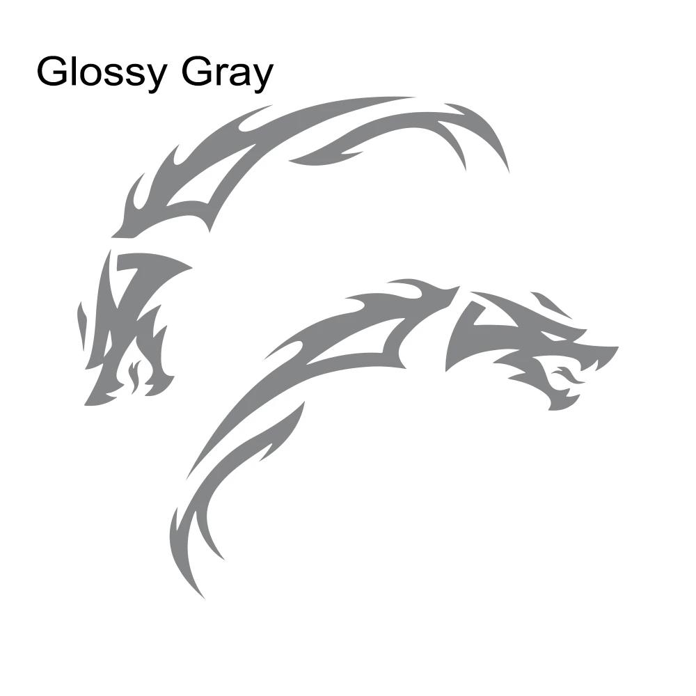 2PCS Car Door Side Skirts Stickers Self-adhesive Vehicles Vinyl Decals Waterproof PVC Auto Body Decoration Stickers Accessories