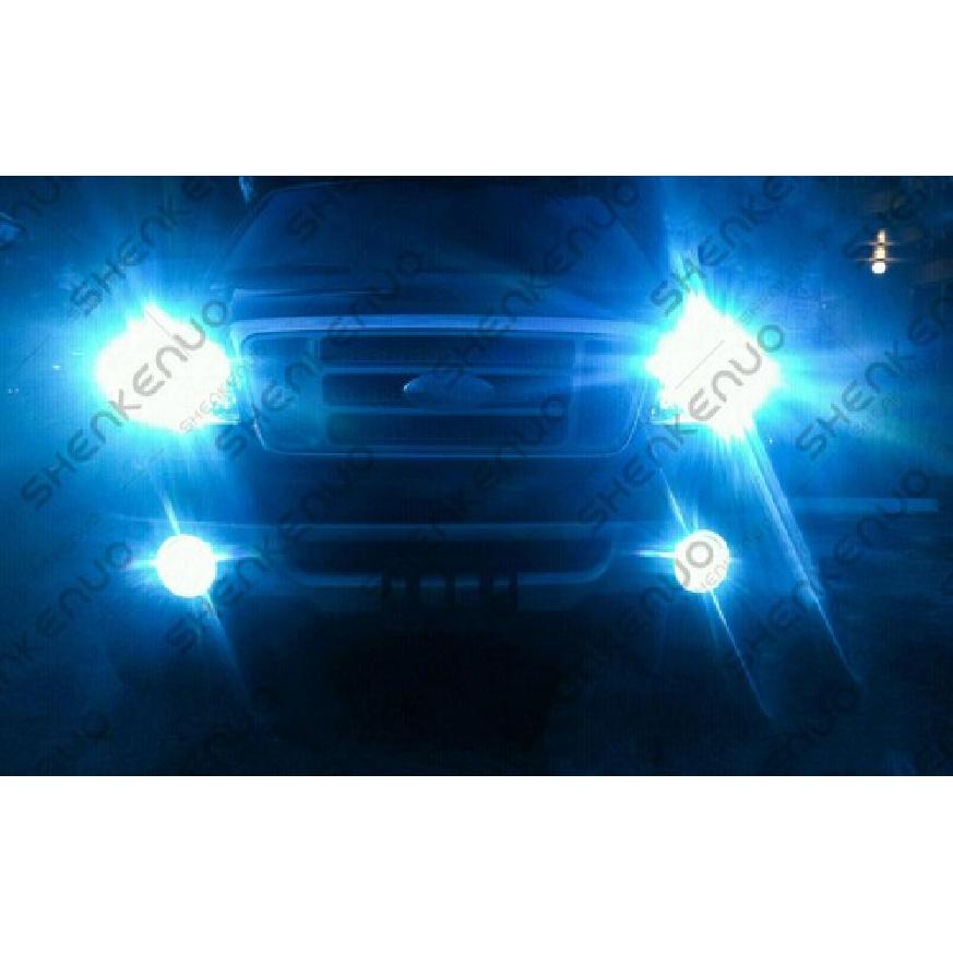 For 2006 - 2008 Dodge Ram 1500 2500 3500 8000K LED Headlights Hi-Lo + Fog Lights