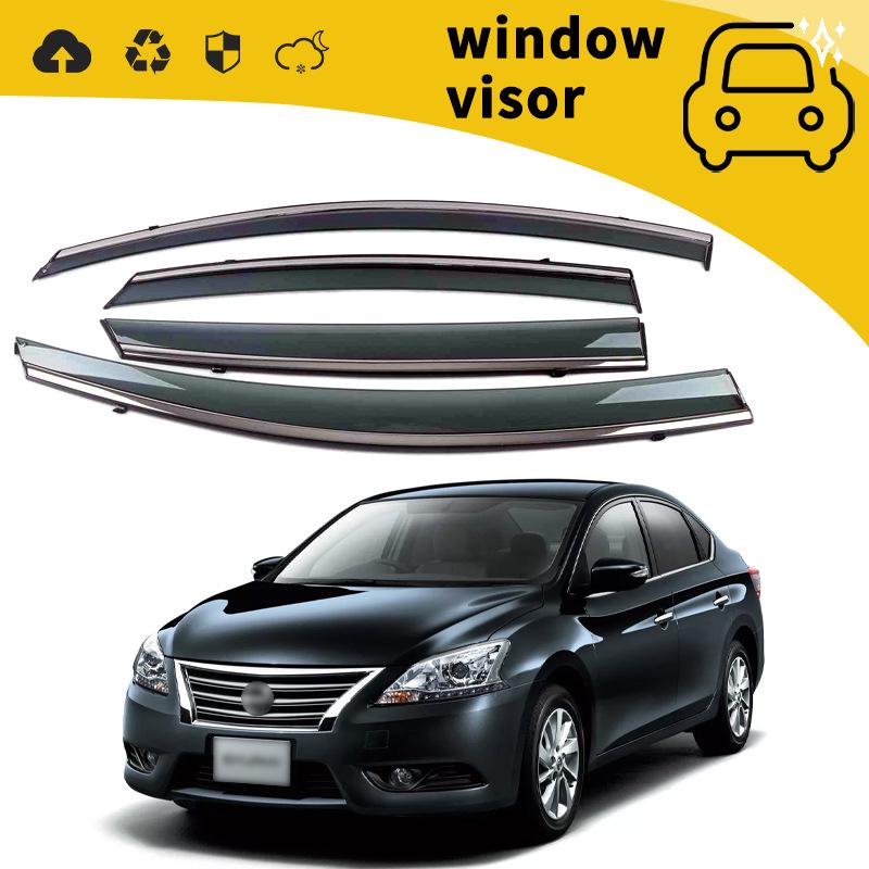 08-20 Nissan Sylphy Rain Deflector Door Visor Modification Kit