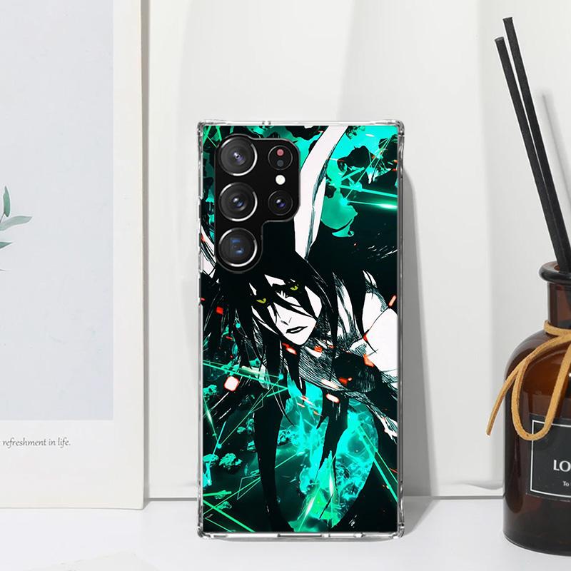 Bleach Aizen Sousuke Phone Case For Samsung Galaxy S26 S25 Edge S24 FE S23 S22 Ultra S21 Plus S20 + Art Fundas Back Cover Galaxy