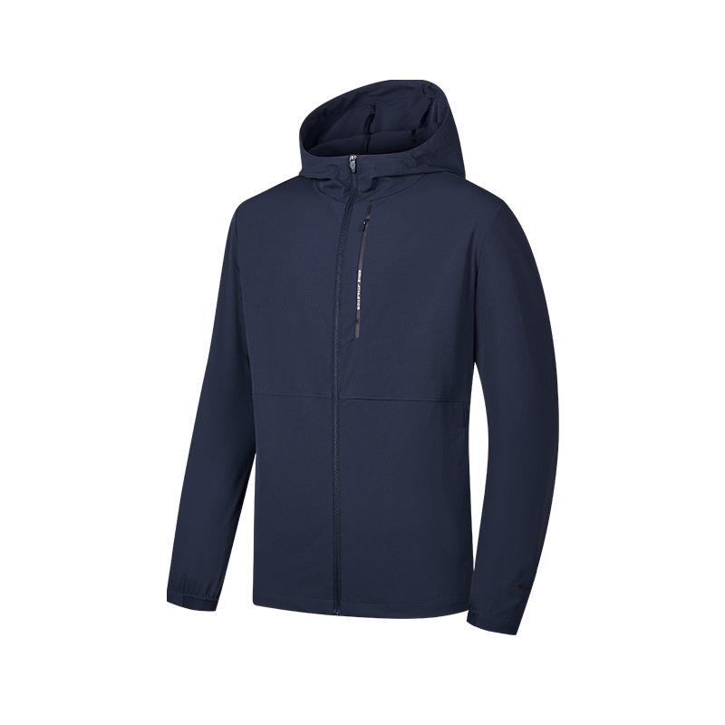 Hongxing Erke Men's Water-Repellent Windbreaker Jacket - 2026 Autumn/Winter Sportswear