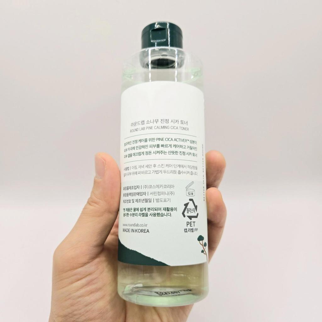 ROUND LAB Tonique Apaisant Cica au Pin, 250ml, 1 pièce