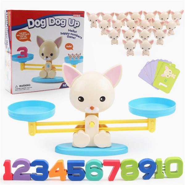 Children Monkey Dog Balance Cool Math Game Fun Learning Educational Toy Gift for Kids Boy 