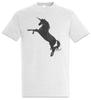 Unicorn Silhouette T-Shirt Toon Cartoon Comic Look Princess Fairies Fun Music