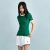 Champion Women's Color-block Knit Short Sleeve T-Shirt