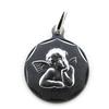Les Trésors De Lily [J4013] - Rhodium-plated 'Little Angel' Pendant (Gold - 9 Carats)