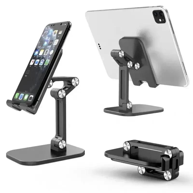 

Настільний Тримач для Мобільного Телефону Кронштейн для iPhone iPad Планшета Гнучкий Складний Настільний Регульований Стійка-Кріплення для Смартфона для Прямих Ефірів