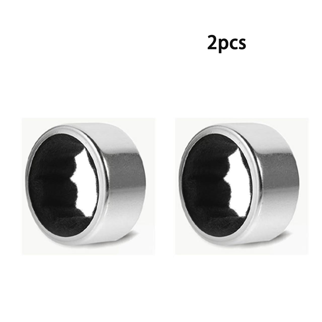 

Stainless Steel Wine Bottle Collars Drip Ring Velvet Lined Anti-overflow Wine Drip Catcher for Home Bar Restaurant Outdoor Party
