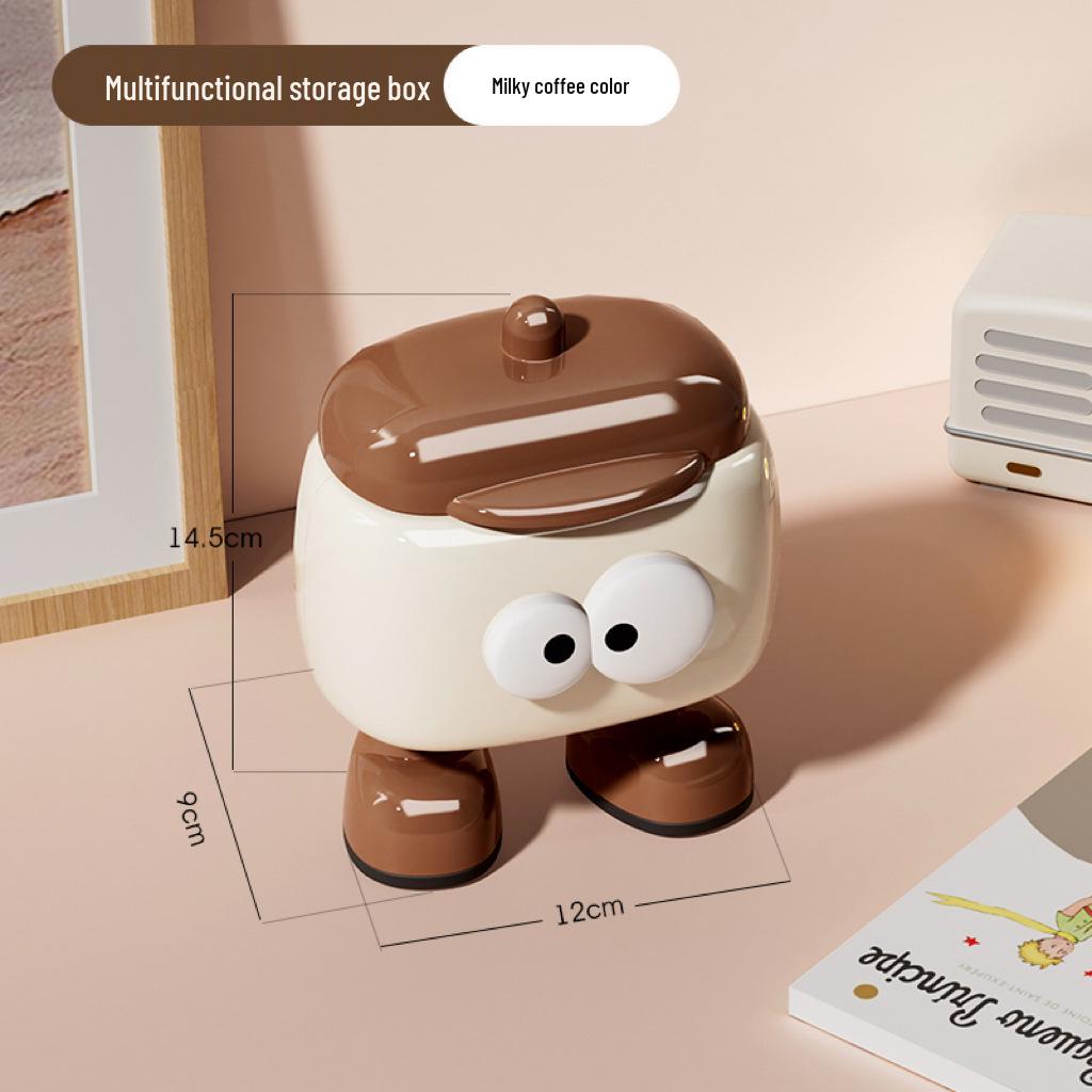 Роскошный настольный органайзер Ватные палочки Зубочистки Зубная нить Шкатулка для хранения косметики 890₽