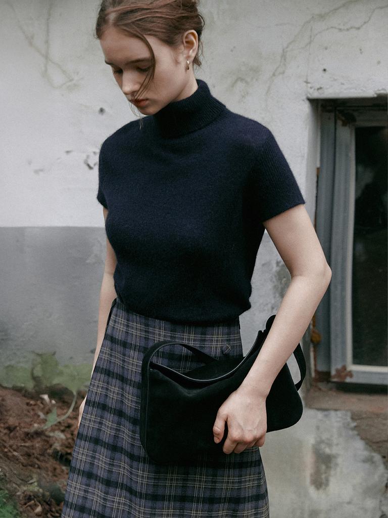 LENINA Terre Cashwool Pollar Knit_3Colors