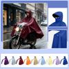 Rain for Men Women, See-Through Full Body Rain Cover for Bike Scooter, Extra Large Thick for Rainstorm