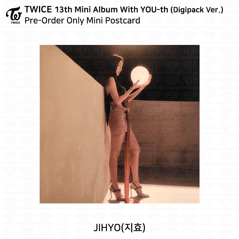 Twice 13th Mini Album With YOU-th Youth Photocard Poster Film Sticker Jihyo KPOP K-POP
