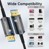 48 Gbit/s Glasfaser-HDMI 2.1 Kabel, unterstützt 8K@60Hz 4K@120Hz HDR eARC HDCP, Hochgeschwindigkeits-HDMI-Kabel für PS5 HD-TV Blu-ray Computer