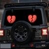Auto Heckscheibenlicht Liebesherzform Autodekoration Auto Innenraum Atmosphärenlichter Für SUV Wohnmobil Limousine LKW Minivan Van