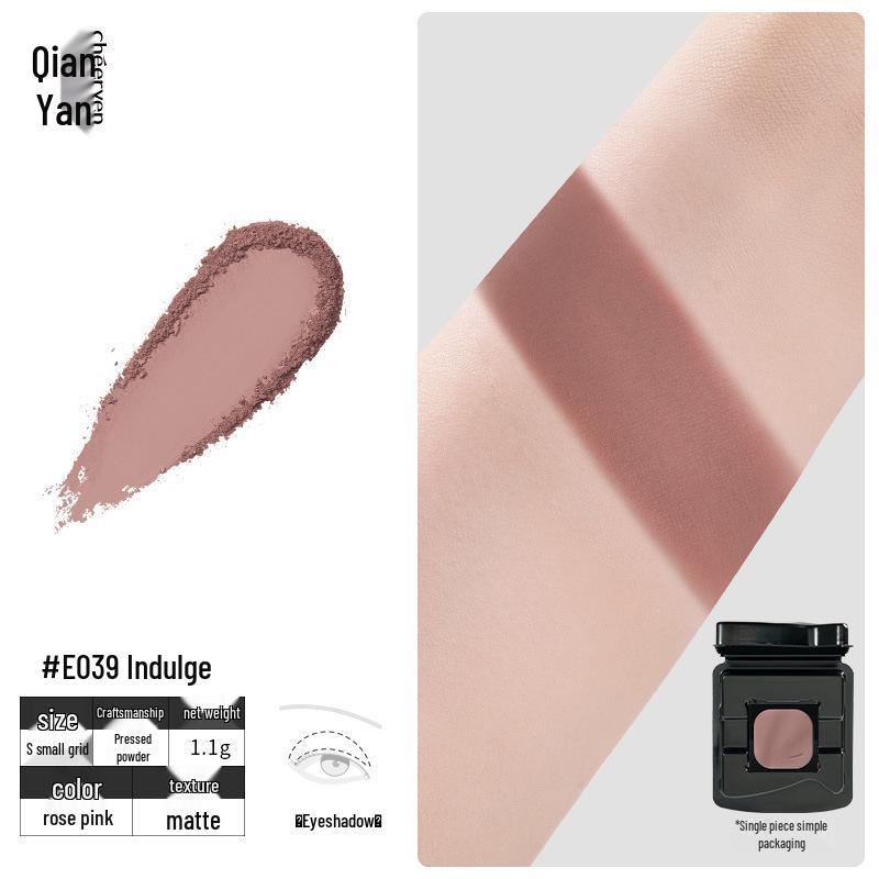 Qianyan Benutzerdefinierte Lidschatten- & Gesichtspalette: DIY Rouge, Highlighter, Kontur, Matt, Schimmer für das tägliche Make-up