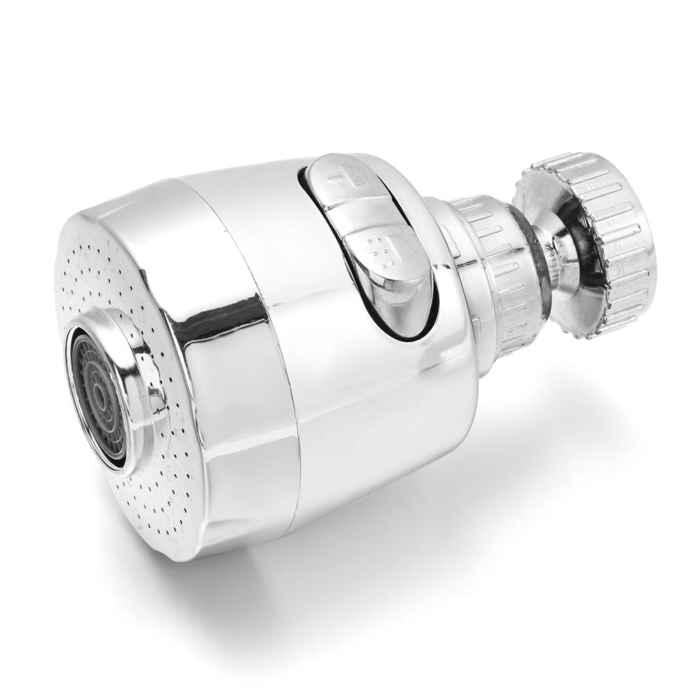 ABS Plastic Sink Filter Sprayer Faucet Nozzle 360 Degree Aerator Kitchen Faucet Extender Swivel Tap